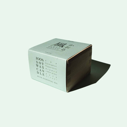 Masu Box Candle in Kaze Kaoru "Wind Bringing Smell of Green Leaves"